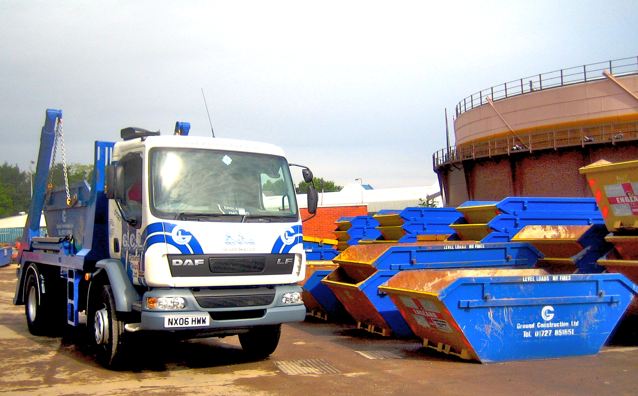 Skip In Construction Construction Site Waste Management Plans | Ground Skips
